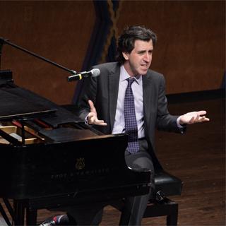 Broadway composer Jason Robert Brown at Festival of Amerian Song